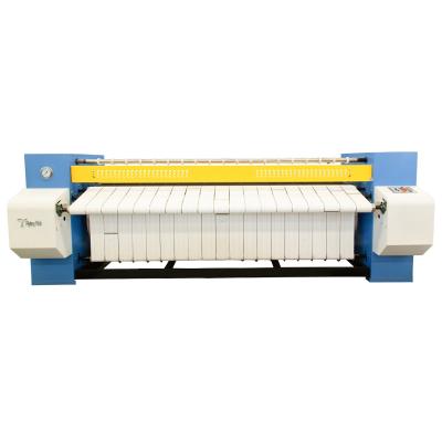 China Critical Cleaning / Residue Free Industrial Automatic Sheet Roller Ironing Machine Flatwork Ironer Machine for sale