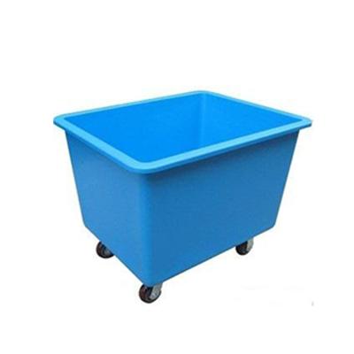 China Industrial High Quality Laundry Trolley Hospital Laundry Trolley 1080*800*790 mm for sale