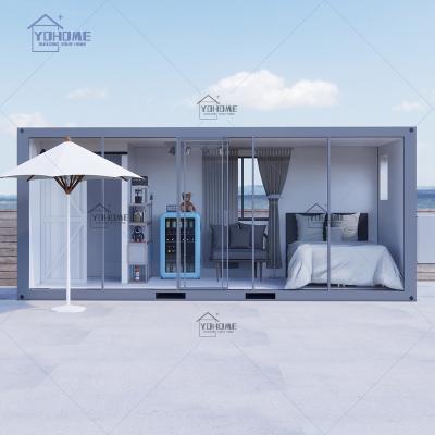 China Canada Modern Design Office Land Container Insulated Small EPS Prefab Homes Prefab Homes for sale