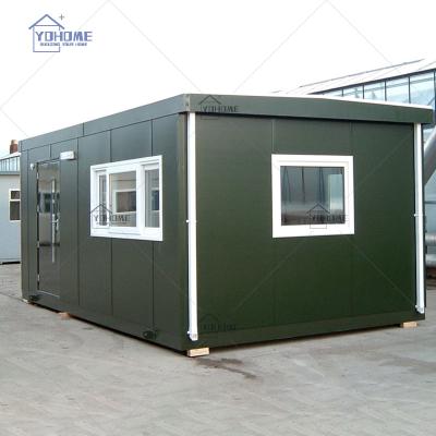 China Low Cost Modern Prefab Portable Green Prefab Container House International Standard Peru Prefab House for sale