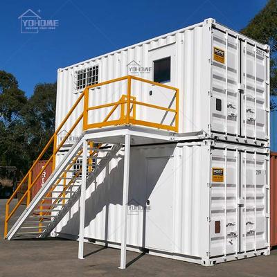 China Custom 20ft 40ft Modern Puerto Rico Style Modern Container House Prefab Shipping Container House Container for sale