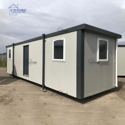 China China Modern Easy Assemble Prefab Modern Portable Cabin Office Cabin Mini 20 Feet Container Office Portable Living Container for sale