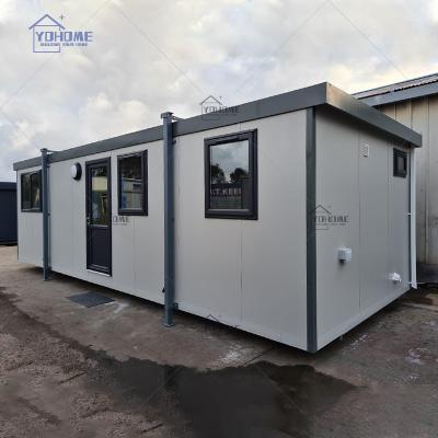 China Modern Style 40ft Metal Container Offices Room Container House Modern Australian Mobile Modular Steel Prefab Cabin House for sale