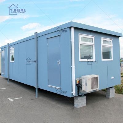 China Simple design modern italian blue prefab hause container house prefab portable container house 40ft container houses for sale