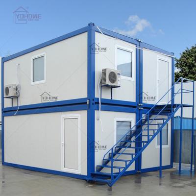 China China 20ft modern steel container office portable house 4 bedrooms container for office container office prefab 2 story steel house for sale