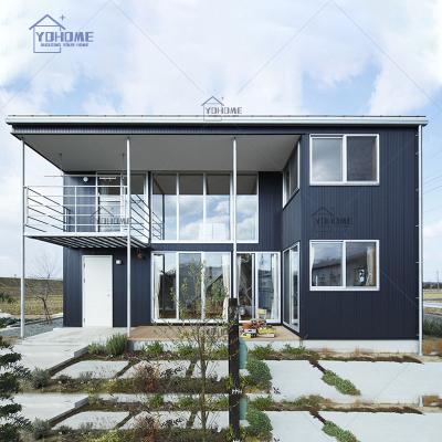 China Modern Australian Style Duplex Prefab Modular Container Homes 40ft Container Homes Prefab 4 Bedroom Luxury Container Home for sale