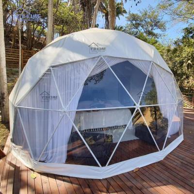 China Prefab house 6m geodesic dome of igloo modern American style best-selling 8m 10 meters dome treehouse tent easy glamping dome house for sale