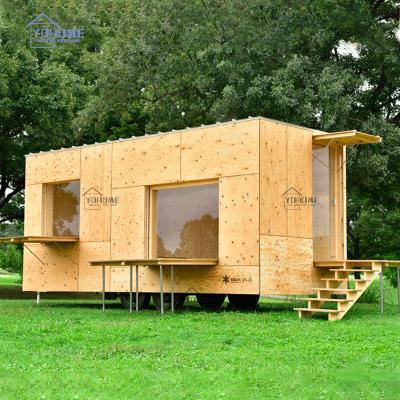 China Philippines Modern Mobile Home Wooden Tiny Home Travel Prefab Homes With Prefab Home Installation Ready Homes for sale