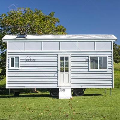 China Mini Modular Homes Mobile Home Small Portable Modern Australian Mobile Home Trailer Tiny Home Standard White for sale