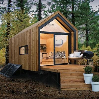 China European Modern Wooden Prefab Mobile Homes Modular Homes Modern Triangle Style Tiny House Prefab Cabin Homes Prefab House for sale