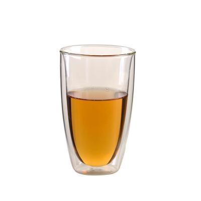 China Coffee Shot Glass Bestseller High Double Wall Double Ball Thermo Coffee Shot Glass for sale