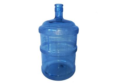 China Kein Griff 5 Gallone PC Flasche für den 5 Gallonen-Tafelwasser-runden Körper gegründet zu verkaufen