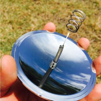 China Survival Lightweight Outdoor Solar Fire Camping Lighter Waterproof Windproof Fire Starter for sale