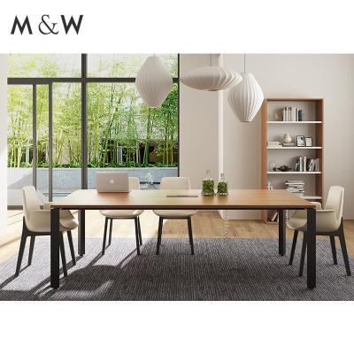 China Factory Price Extendable Wooden Office Work Desk Conference Industrial Meeting Table for sale