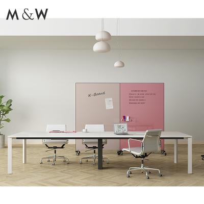 China Factory Design Boardroom Furniture Meeting Extendable Conference Table for sale