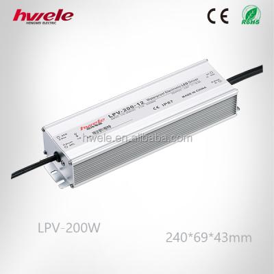 China LPV-200W LPV-200W Constant Voltage Waterproof Changing Power Supply for sale