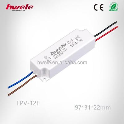 China LPV-12E Electronic Switching Power Supply for CCTV Camera LED Strip Light AC to DC with CE ROHS kc PSE TUV ccc Certification LPV-12E for sale