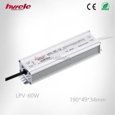 China 12v Waterproof Led Lighting LPV-60W LED Power Supply Laboratory Power Supply Lab Power Supply for sale