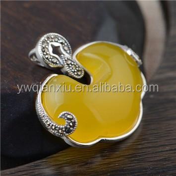 China European CZ silver charm classic royal silver pendant stones 925 jewelry gift for party hancraft charm for sale