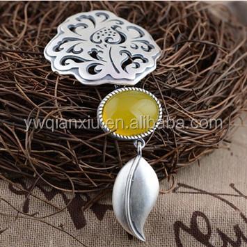 China CLASSIC Solitaire Charms Natural Canary Stone Pendants for sale