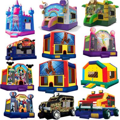 China Outdoor Entertainment Commercial Inflatable Mini Castle Combo Adult Bounce House With Ball Pit for sale