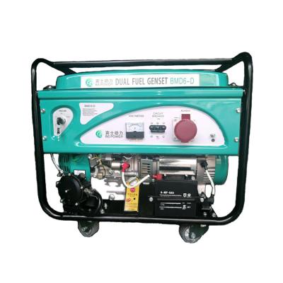 China Best Wholesale BMD2.5-D BMD7.5-D BMD10.6-D BMD18.8-D Dual Gas Generator Lpg Diesel Generator for sale