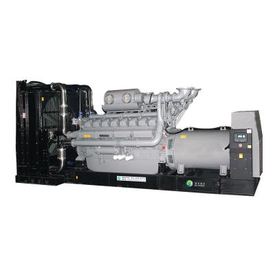 China 200kva with soundproof UK silent diesel engine genset high voltage electrical generator BPM176 for sale