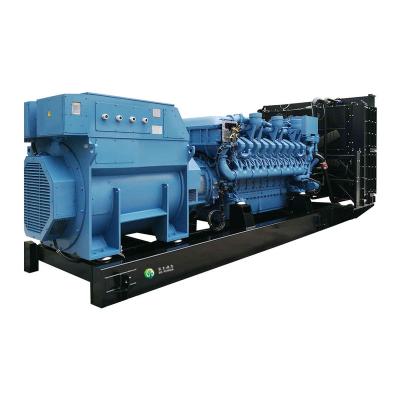 China Factory Price Diesel Gas Genset MTU Open Type LPG 1000KW 1250KVA BMF1000 for sale