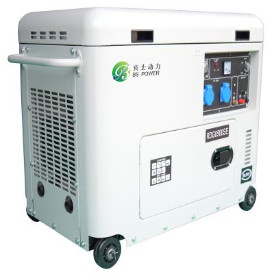 China Factory Cheap Portable Diesel Generator 5kva Price Silent Inverter Dinamo Mini Genset Soundproof BCD360 for sale