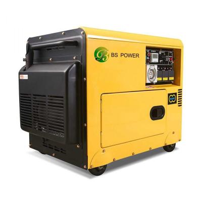 China 5KW 5KVA Portable Standby Power Mini Silent Diesel Generator 2kva-20kva Diesel Genset For 16L House for sale