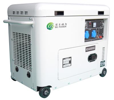 China Super Silent Turbo Generator Portable 8KVA Home Generator 6.8/27.5L for sale