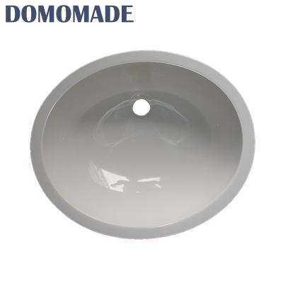 China China Good Price Modern Handmade Modern Bathroom White Acrylic Home Bathroom Round Basin for sale