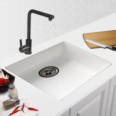 China Without Faucet China Single Acrylic Modern Vessel Bowls Mini Kitchen Lavatory Sink for sale