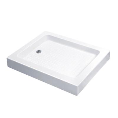 China Modern Hot Selling Simple Design Cheap Rectangle Family Acrylic Shower Tray For Bathroom for sale