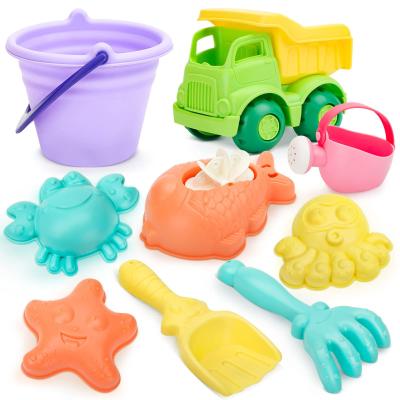 China Sand Beach Play Set Sand Toy Set Outdoor Play Set Toy Kit Bucket Children Summer Beach Set for sale