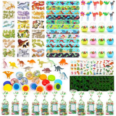 China 126PCS Temporary Dinosaur Tattoos Stickers For Kids Party Supplies Decorations for sale