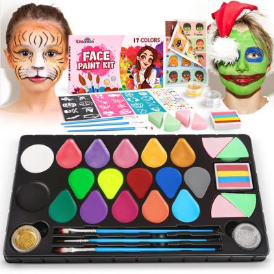 China Non-Toxic Kids Body Face Paint for Kids Face Paint for Cosplay Role Play for sale