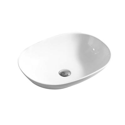 China Customized Modern Design Wall Hung Table Top Wash Basin Modern Bathroom Basin Sink for sale