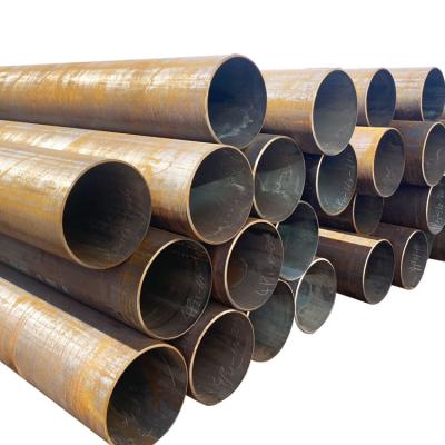 China Fluid Pipe Best selling MS steel ERW welded sch40 steel pipe for carbon steel building materials for sale