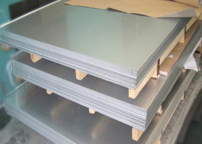 China Raw Materials Decorative Stainless Steel Sheet , Natural Color 304 Stainless Steel Plate for sale