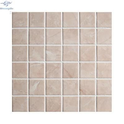 China Design 2 x 2 bathroom and kitchen backsplash mosaic wall decoration 2019 new tile for washroom and commercial interior wall decoration for sale