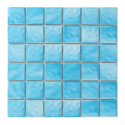 China Parquet Swimming Pool Tile Ideas Manufacturer Bathroom Floor Wall Mosaic Slabs For Swimming Pool for sale