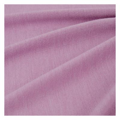 China 100% Organic Organic Cotton Knitted Plain Jersey Fabric For Dress Price Per Kg for sale