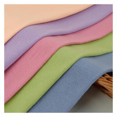 China Sueded Jersey Brushed Cotton Knit Fabric 100 Percent Tibet Cotton High Quality Popular Summer Textile for sale