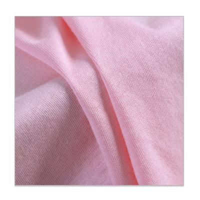 China Plain 135GSM Organic Cotton Jersey Lightweight By Kg Net Cotton Sueded Design Free Sample for sale