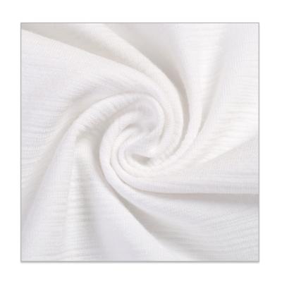 China T/C Organic Elastic Stretch Plain Dyed Knitted Jacquard Fabric Spandex for sale