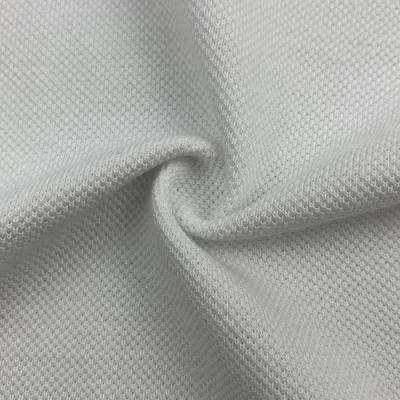 China Breathable 230GSM 6040 Cotton Polyester Eyelet Fabric 100% JCVC Organic Weft Knitting Wholesale for sale