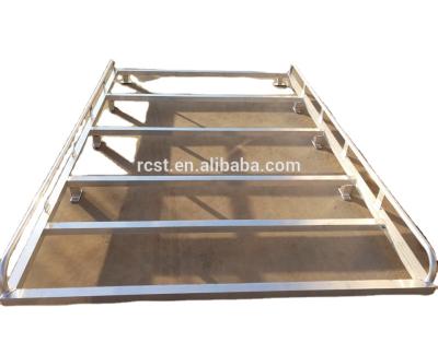 China Full-sealed full-size silver overhang cabin stand 2400x1600mm (LxW) for UTE Canopy UTE Box for sale