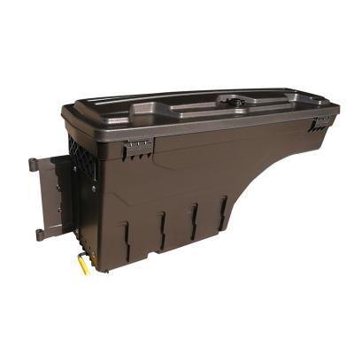 China ABS plastic plastic storage pick up truck swing tool box for hilux /dmax /navara for sale