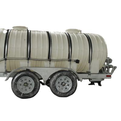 China Other Trailers Double Axle Hot Dip Galvanize Agriculture Water Tank Trailer for sale